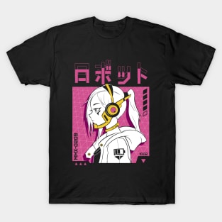 Cyberpunk Girl (Pink) T-Shirt